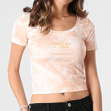  Project X Paris - Tee Shirt Femme F211080 Orange