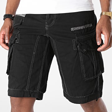  Geographical Norway - Short Cargo Panoramique Basic Noir