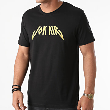 Jok'Air - Tee Shirt Logo Noir Or