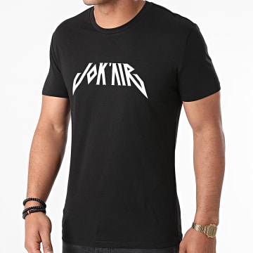 Jok'Air - Camiseta Logo Blanco Negro