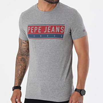 Pepe Jeans JAYO T-Shirt, 105bleach Orange, L Uomo