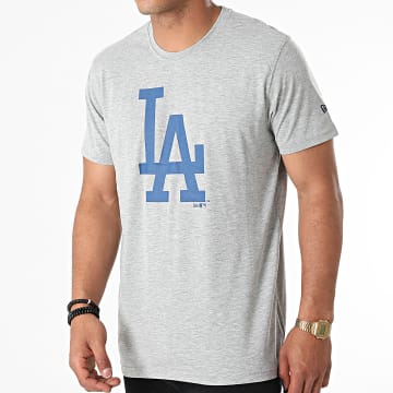  New Era - Tee Shirt Los Angeles Dodgers 11204002 Gris Chiné