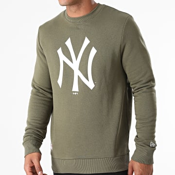  New Era - Sweat Crewneck Team Logo New York Yankees 11863702 Vert Kaki