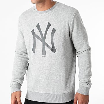  New Era - Sweat Crewneck Team Logo New York Yankees 11863704 Gris Chiné