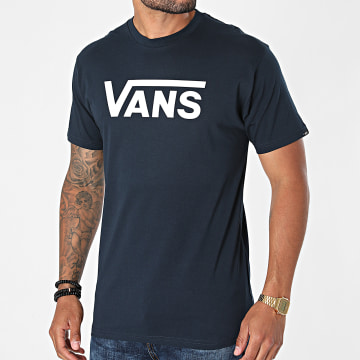  Vans - Tee Shirt Vans Classic 00GGG Bleu Marine