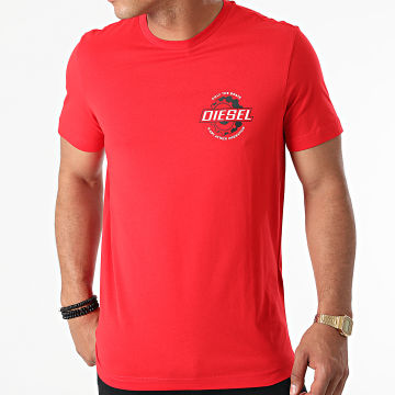  Diesel - Tee Shirt Diegos K23 A02973-0GRAI Rouge