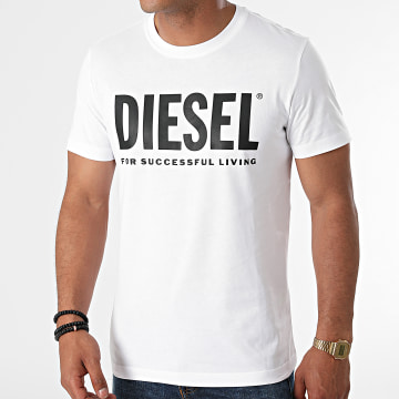 Diesel - Tee Shirt Diegos Ecologo A02877-0AAXJ Blanc