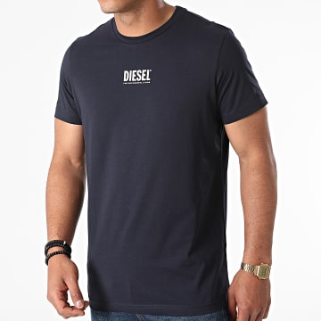  Diesel - Tee Shirt Diegos Ecosmallogo A02878-0AAXJ Bleu Marine