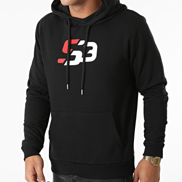  S3 Freestyle - Sweat Capuche Logo Noir