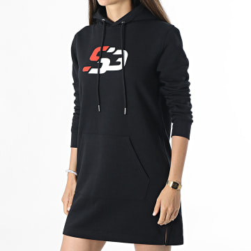  S3 Freestyle - Robe Sweat Capuche Femme Logo Noir