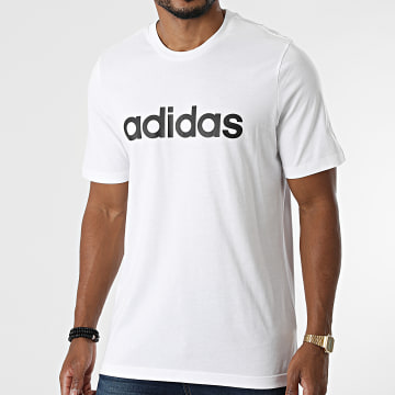  adidas - Tee Shirt Linear Logo GL0058 Blanc