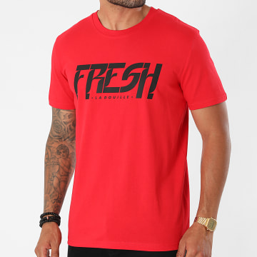  Fresh La Douille - Tee Shirt Logo Rouge Noir