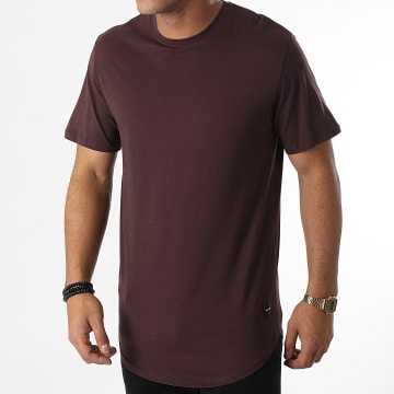  Only And Sons - Tee Shirt Oversize Matt Life Bordeaux