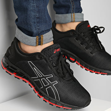 Asics Baskets Gel Quantum 180 3 MX 1201A369 Black Pure Silver LaBoutiqueOfficielle