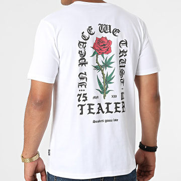  Tealer - Tee Shirt In Peace We Trust Blanc
