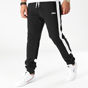  Fila - Pantalon Jogging A Bandes Davis 689026 Noir
