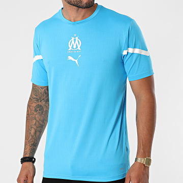  Puma - Tee Shirt De Sport OM 759533 Bleu Clair