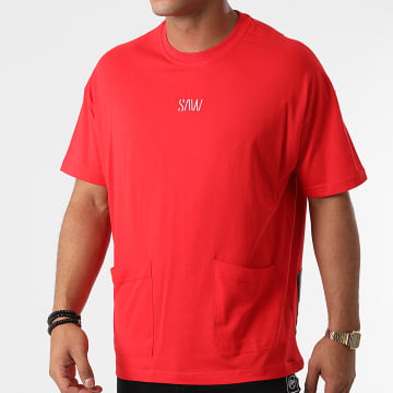  Classic Series - Tee Shirt Poche 21763 Rouge