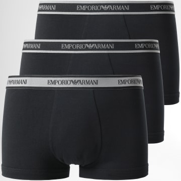  Emporio Armani - Lot De 3 Boxers 111357 1A717 Noir