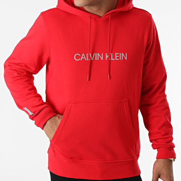  Calvin Klein - Sweat Capuche Réfléchissant GMF1W304 Rouge