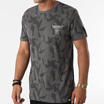 New Era - Tee Shirt Chicago Bulls 12827268 Gris Anthracite