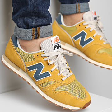 New balance 373 blue yellow hotsell