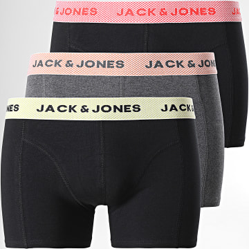  Jack And Jones - Lot De 3 Boxers Timo 12194265 Noir