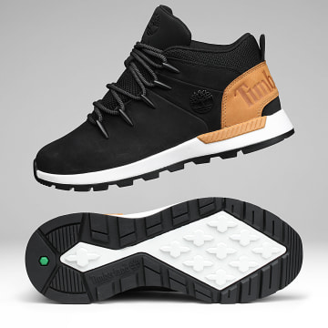Timberland - Sneakers Sprint Trekker A24AB Nero Nubuck Grano