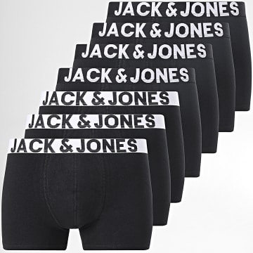  Jack And Jones - Lot De 7 Boxers 12168749 Noir
