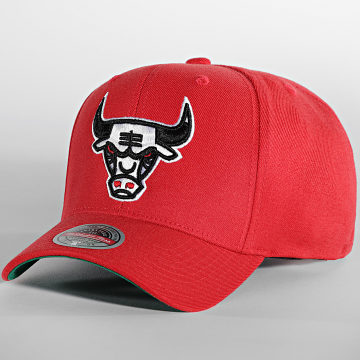 Mitchell and Ness - Casquette Team Ground Stretch Chicago Bulls Rouge