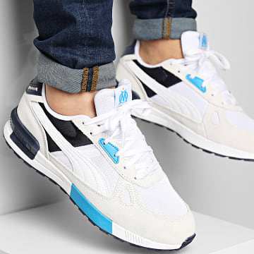 Puma Baskets Graviton Pro OM 106684 Puma White Puma Black LaBoutiqueOfficielle