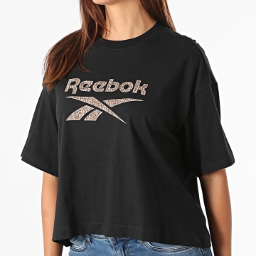  Reebok - Tee Shirt Femme H41353 Noir