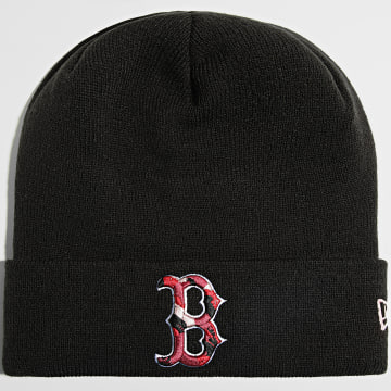  New Era - Bonnet Camo Infill Cuff 60141883 Boston Red Sox Noir Rose