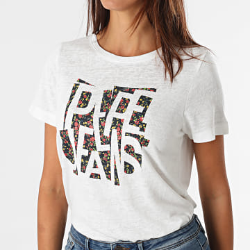 Pepe Jeans - Camiseta Mujer Pat Blanco