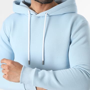 LBO - Sweat Capuche 1843 Bleu Ciel