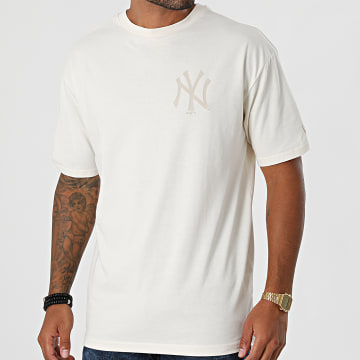  New Era - Tee Shirt New York Yankees 12890942 Beige