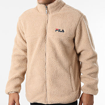 Fila Veste Zippee Fourrure Polaire Satoshi Sherpa 687987 Beige LaBoutiqueOfficielle