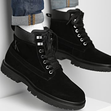 calvin klein lug mid lace up boot