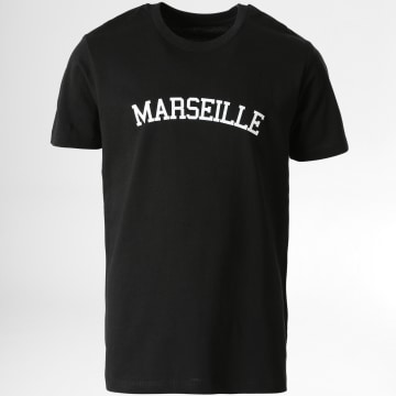 Luxury Lovers - Tee Shirt Enfant Marseille Noir