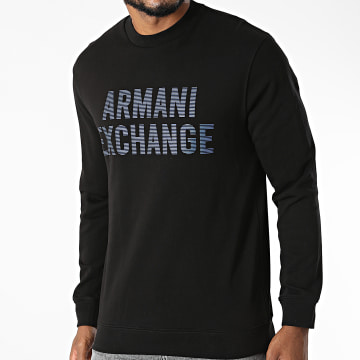  Armani Exchange - Sweat Crewneck 6KZMGR-ZJ8CZ Noir