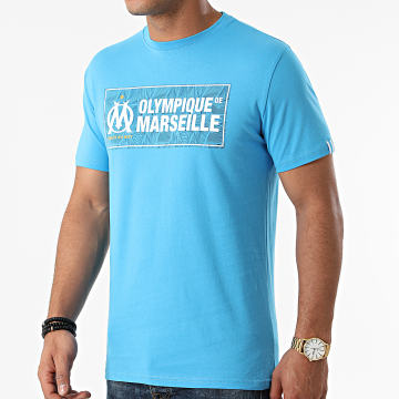 OM - Tee Shirt Fan M21001C Bleu Clair