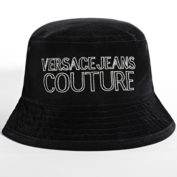  Versace Jeans Couture - Bob Bucket Hat Noir Doré
