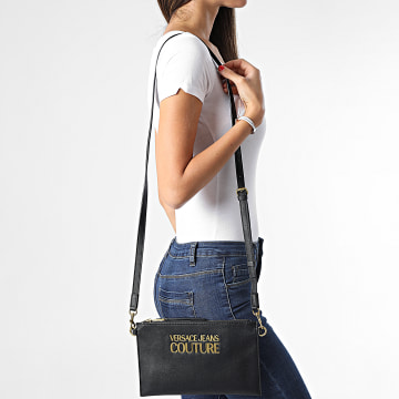  Versace Jeans Couture - Pochette Femme Logo Lock Noir