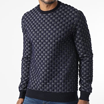  Uniplay - Sweat Crewneck UY708 Bleu Marine