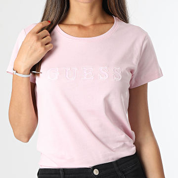  Guess - Tee Shirt Femme O1GA05-K8HM0 Rose