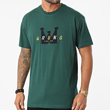 Wrung - Tee Shirt Crown Vert
