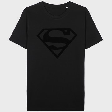  DC Comics - Tee Shirt Enfant Logo Noir Noir