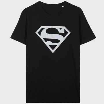  DC Comics - Tee Shirt Enfant Logo Noir Argent