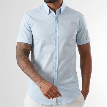 LBO - Slim Fit Short Sleeve Shirt 1362 Light Blue