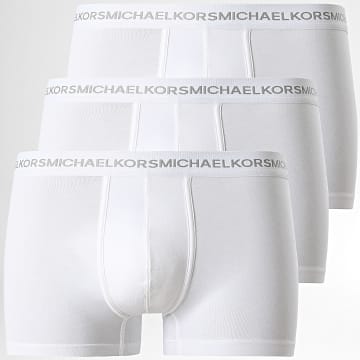  Michael Kors - Lot De 3 Boxers Supreme Touch Supima Blanc
